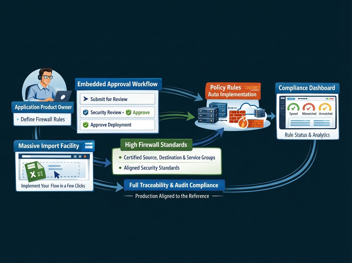 Vue d’ensemble du workflow Ruleblade Guard